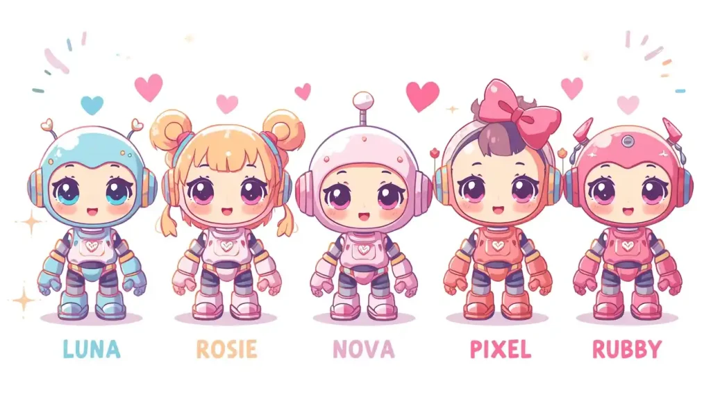 Cute Girl Robot Names