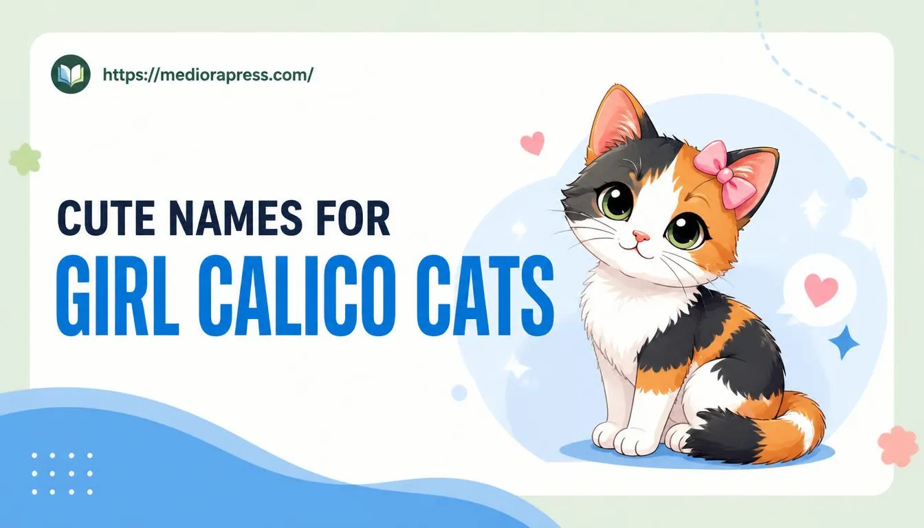 Names for Girl Calico Cats-100+ Cute, Unique & Colorful Ideas