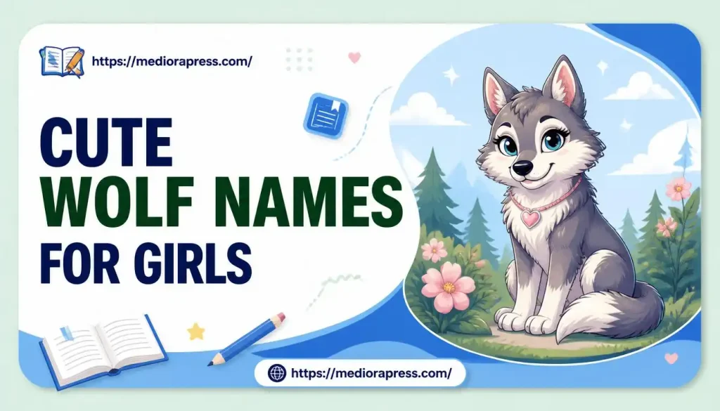 Cute Wolf Names for Girls