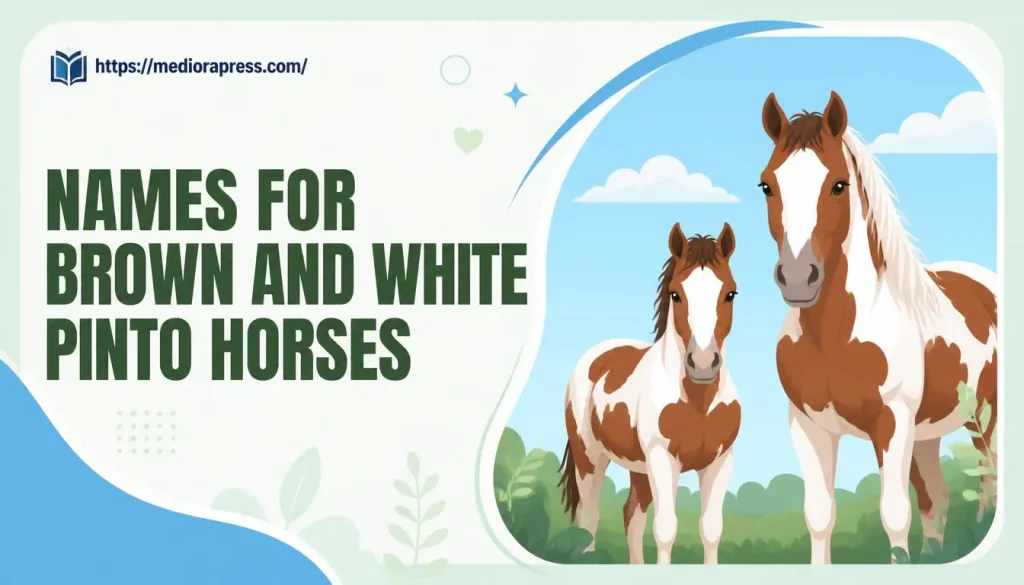  Names for Brown and White Pinto Horses
