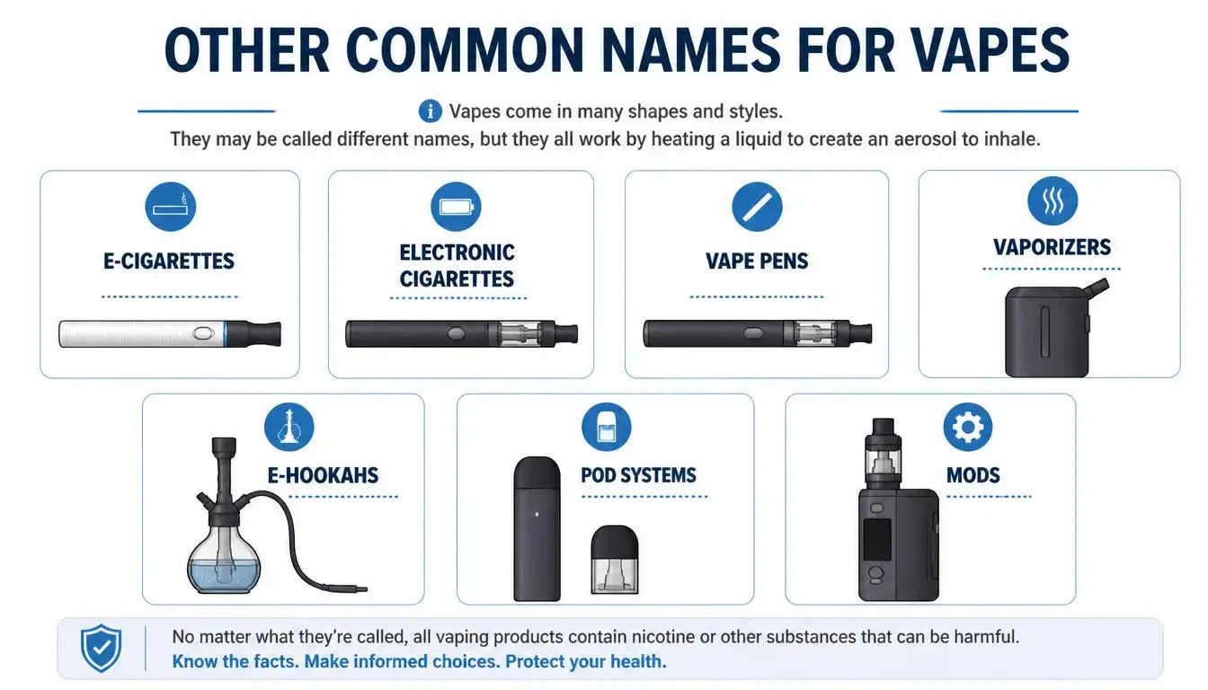 other names for vapes