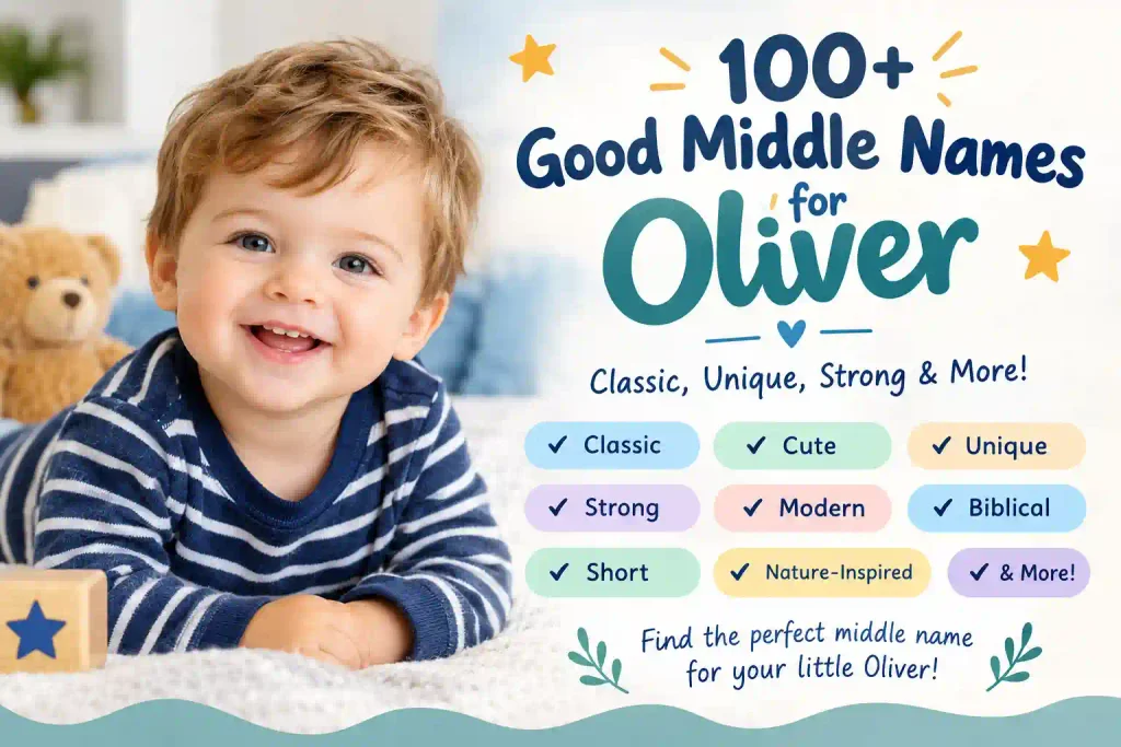 good middle names for oliver